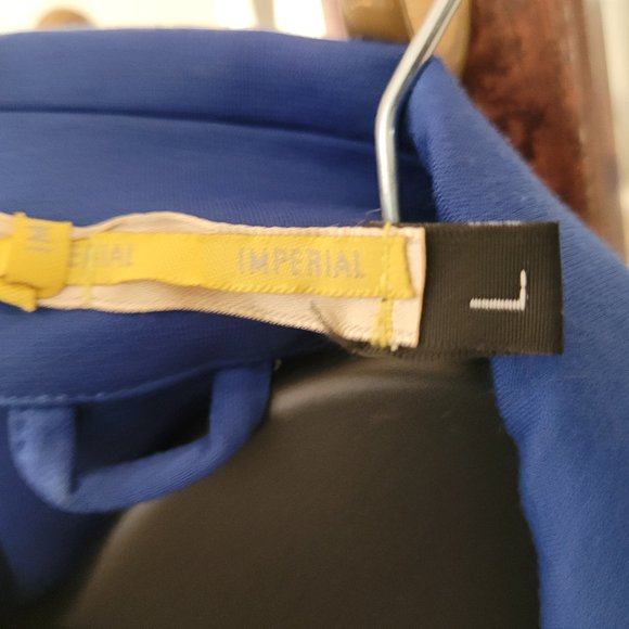 Imperial Royal Blue Fitted Blazer US L - Picture 4 of 7